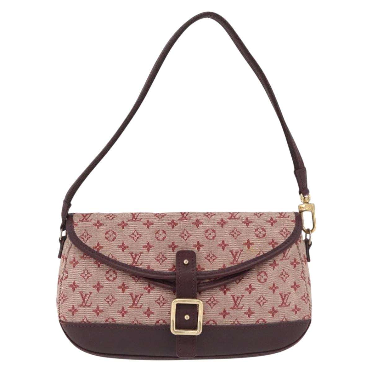 LOUIS VUITTON Monogram Mini Marjoly Hand Bag Red M92691 LV Auth 202527A