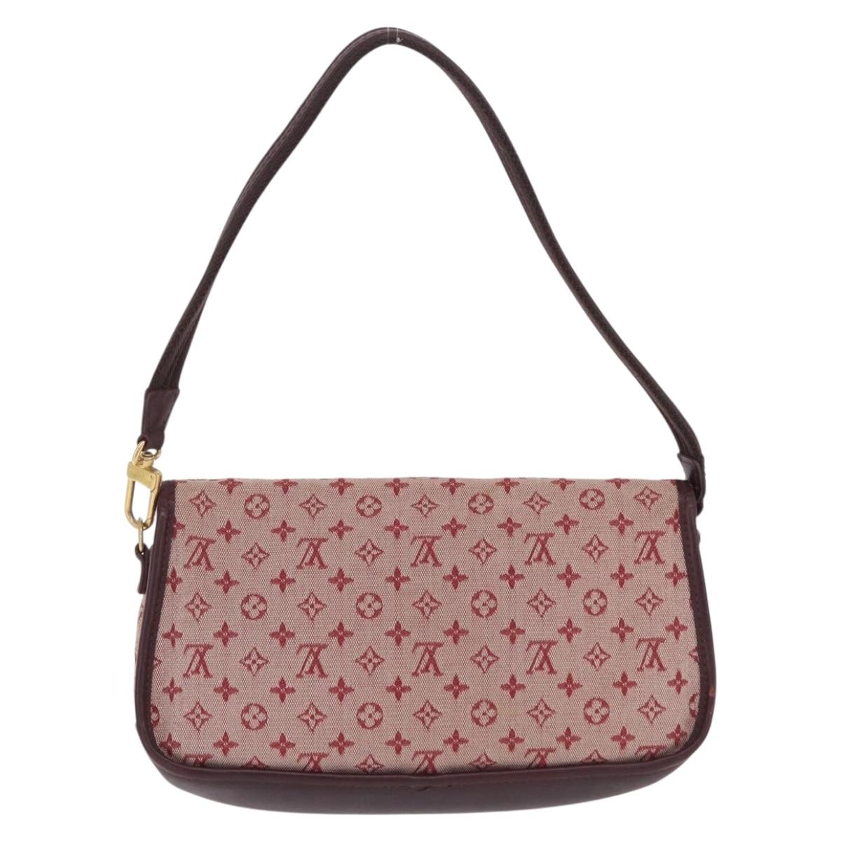 LOUIS VUITTON Monogram Mini Marjoly Hand Bag Red M92691 LV Auth 202527A