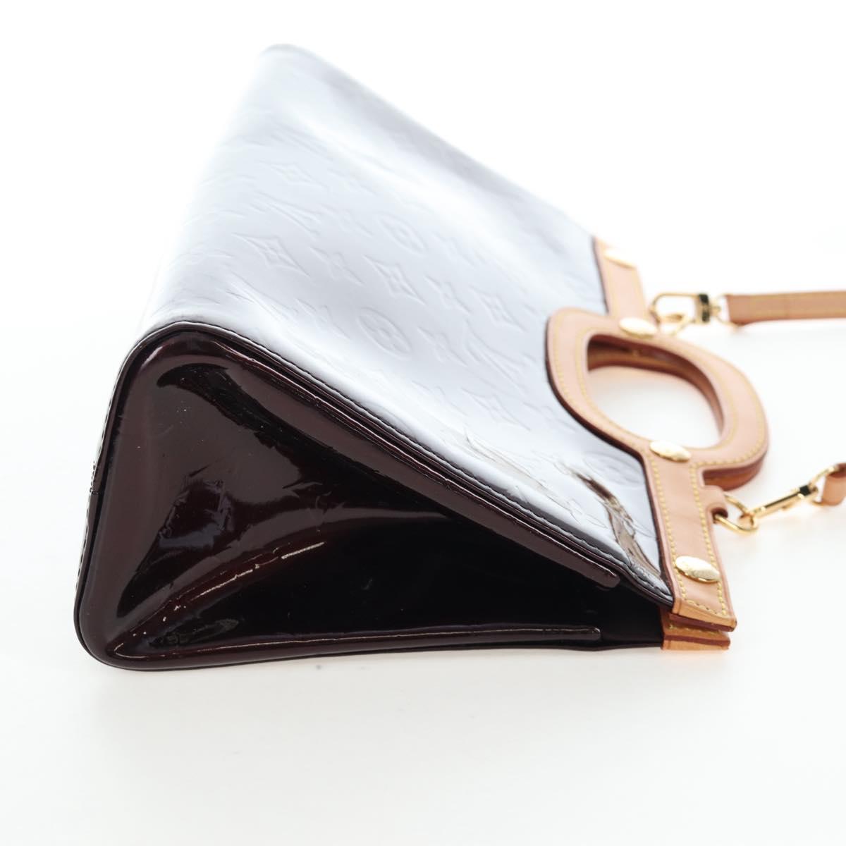 LOUIS VUITTON Monogram Vernis Roxbury Drive Bag Amarante M91995 LV Auth 202537V