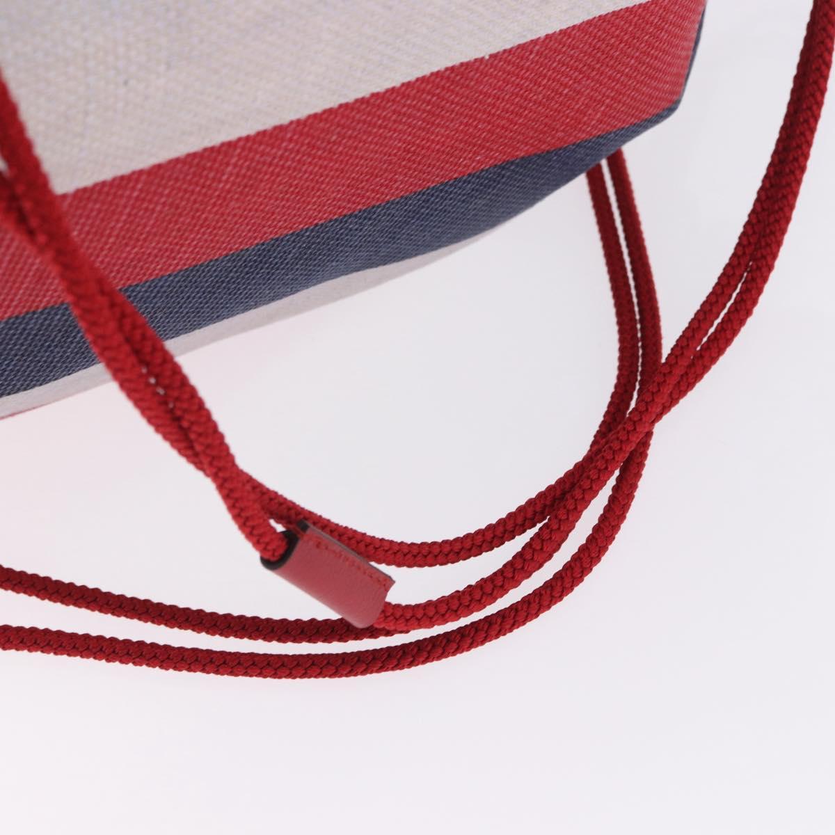 GUCCI Drawstring Backpack Canvas Multicolor 473872 Auth 202580V