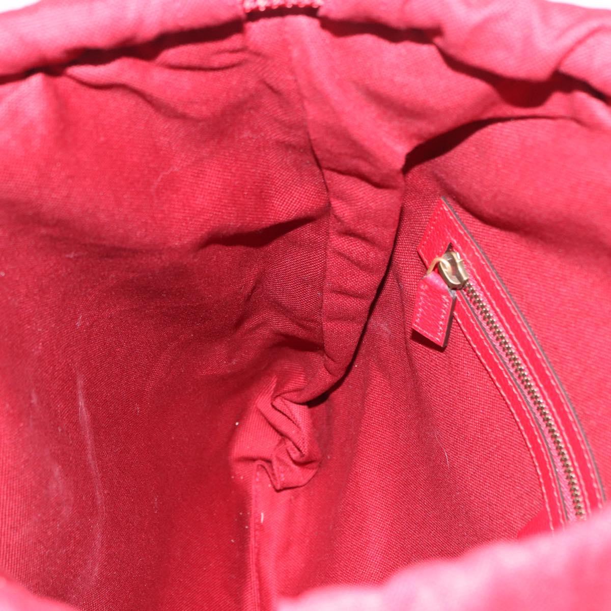 GUCCI Drawstring Backpack Canvas Multicolor 473872 Auth 202580V
