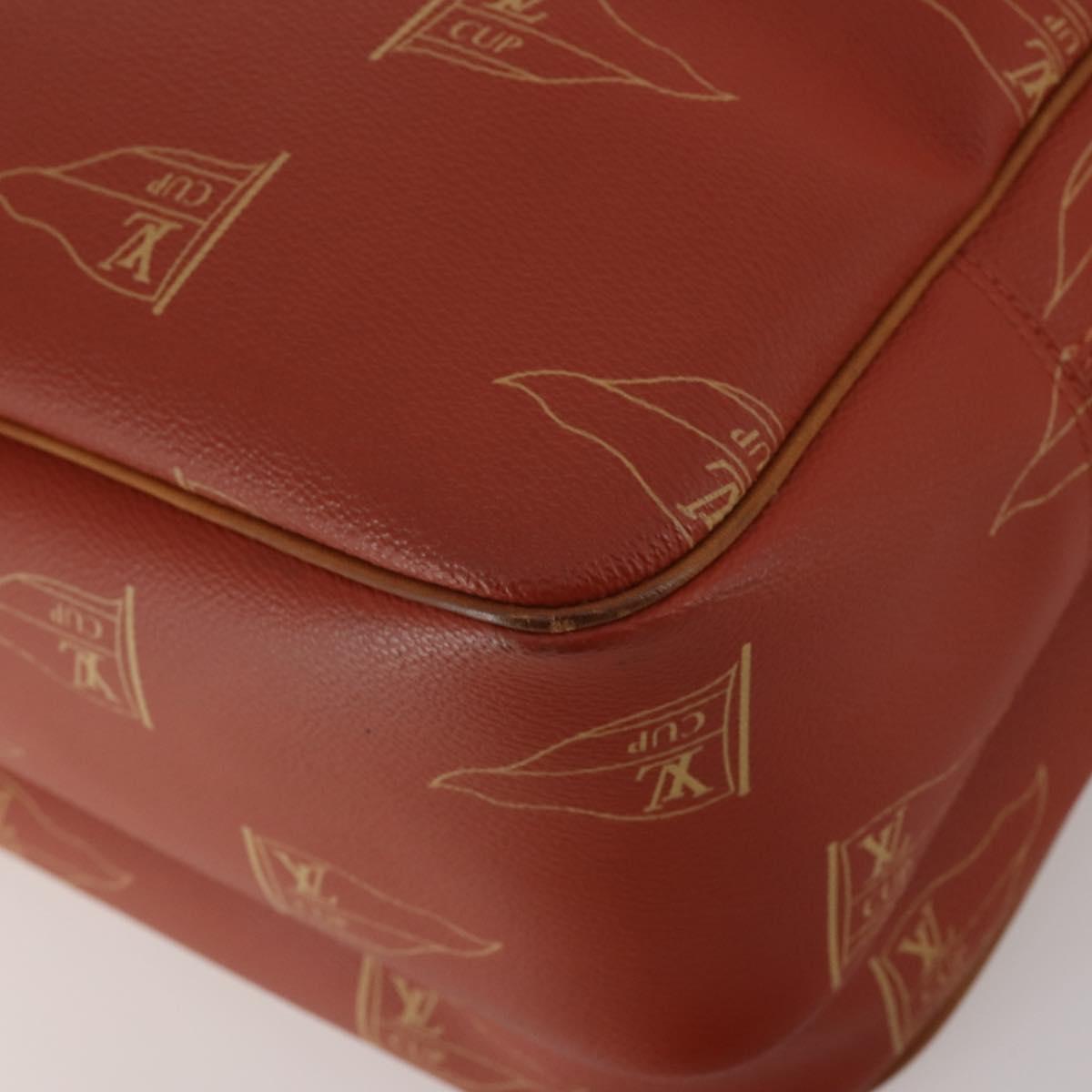 LOUIS VUITTON LV Cup Calvi Shoulder Bag Red M80028 LV Auth 202589