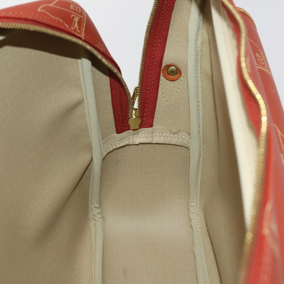 LOUIS VUITTON LV Cup Calvi Shoulder Bag Red M80028 LV Auth 202589