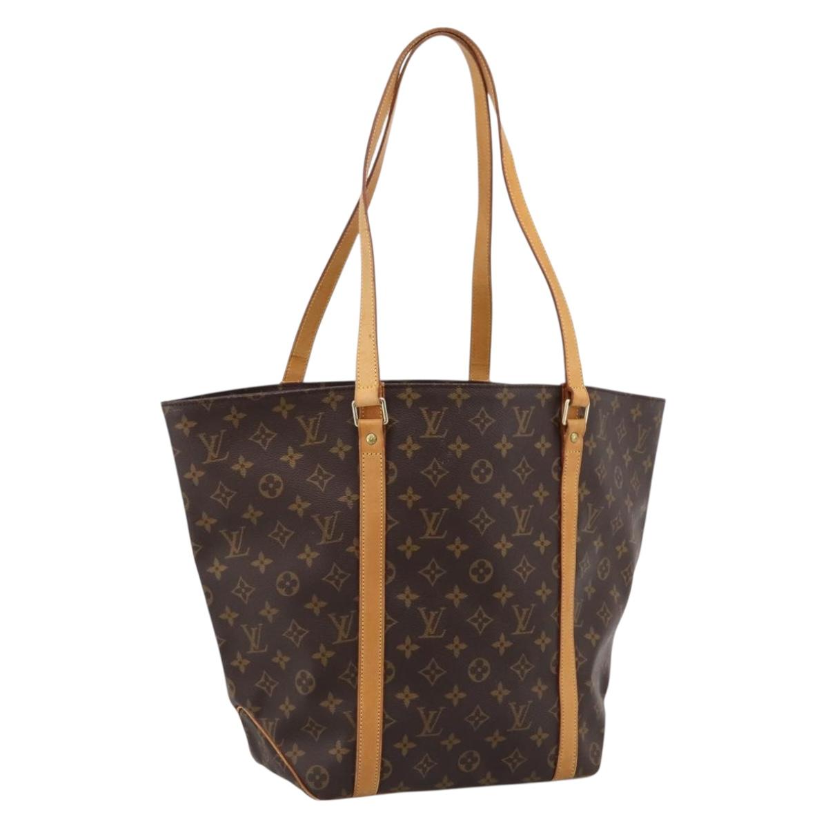 LOUIS VUITTON Monogram Sac Shopping Tote Bag M51108 LV Auth 202592V