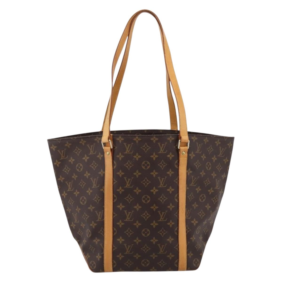 LOUIS VUITTON Monogram Sac Shopping Tote Bag M51108 LV Auth 202592V
