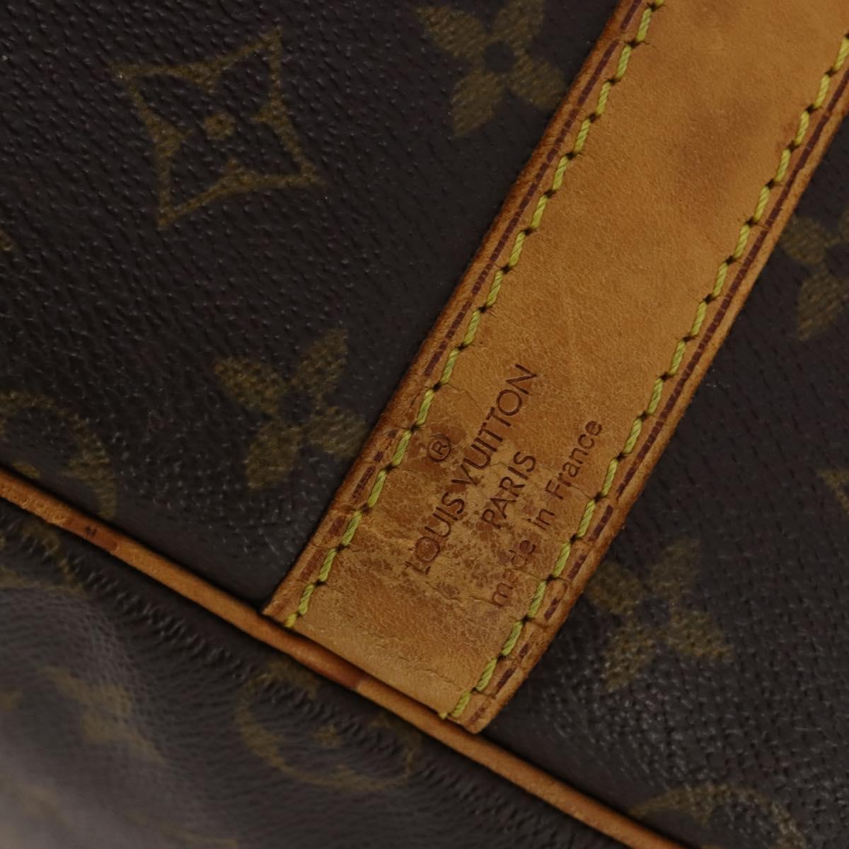 LOUIS VUITTON Monogram Keepall Bandouliere 55 Boston Bag M41414 LV Auth 202594