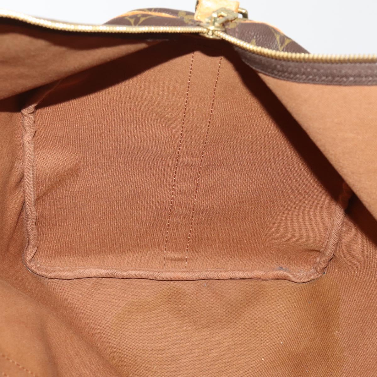 LOUIS VUITTON Monogram Keepall Bandouliere 55 Boston Bag M41414 LV Auth 202594