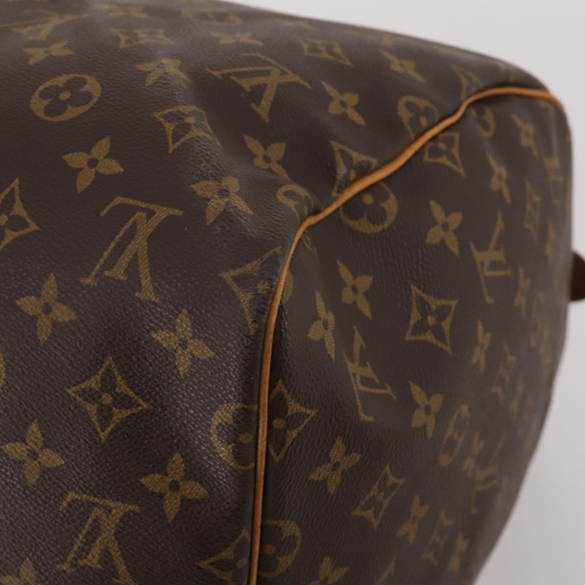 LOUIS VUITTON Monogram Keepall 55 Boston Bag M41424 LV Auth 202595A