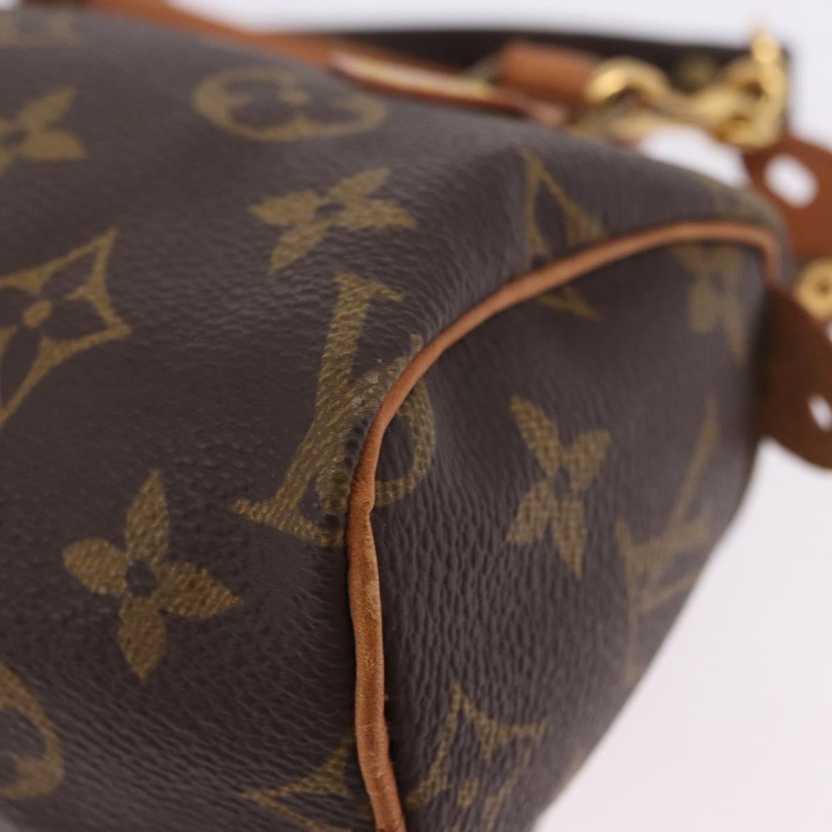 LOUIS VUITTON Monogram Mini Speedy Hand Bag M41534 LV Auth 202596V