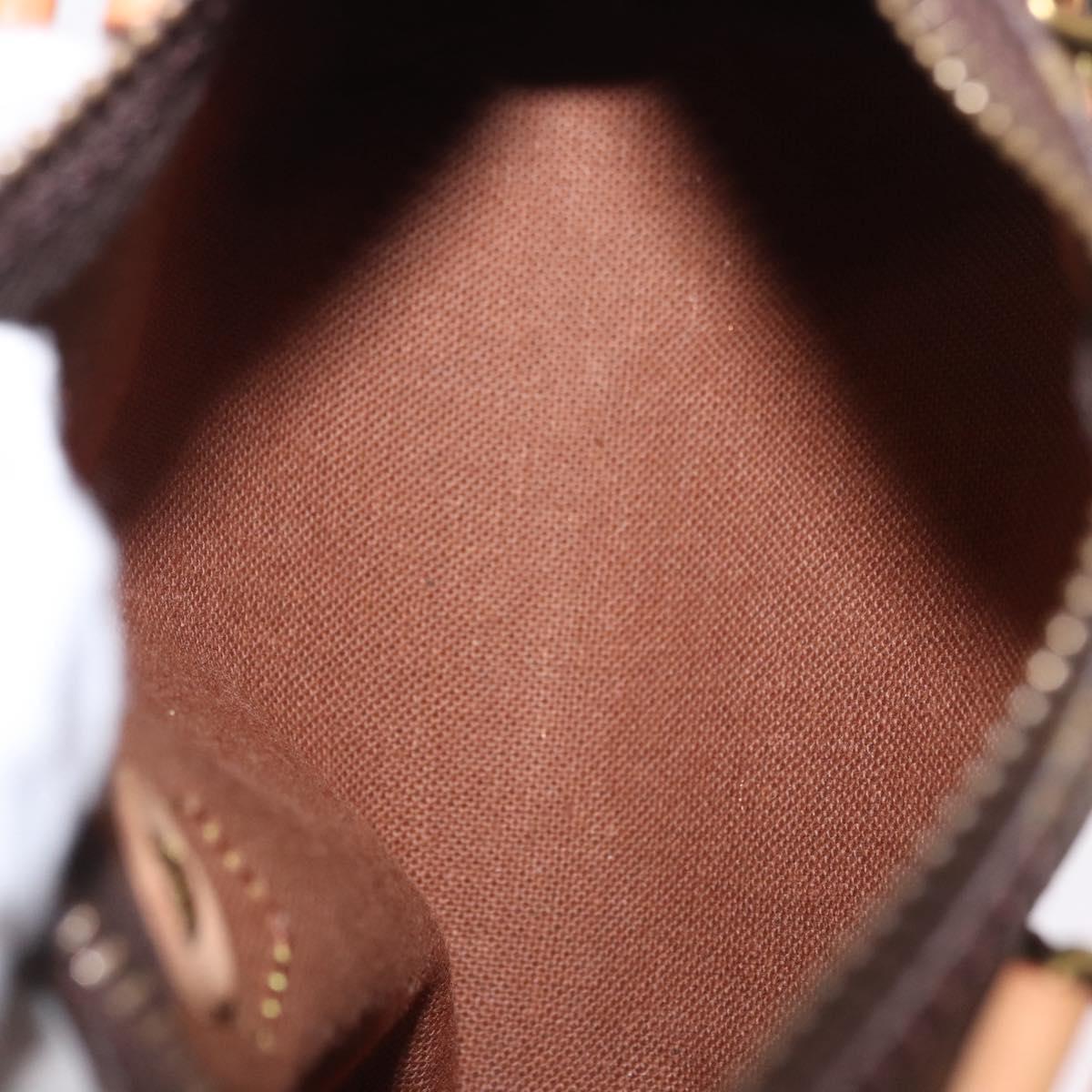 LOUIS VUITTON Monogram Mini Speedy Hand Bag M41534 LV Auth 202596V