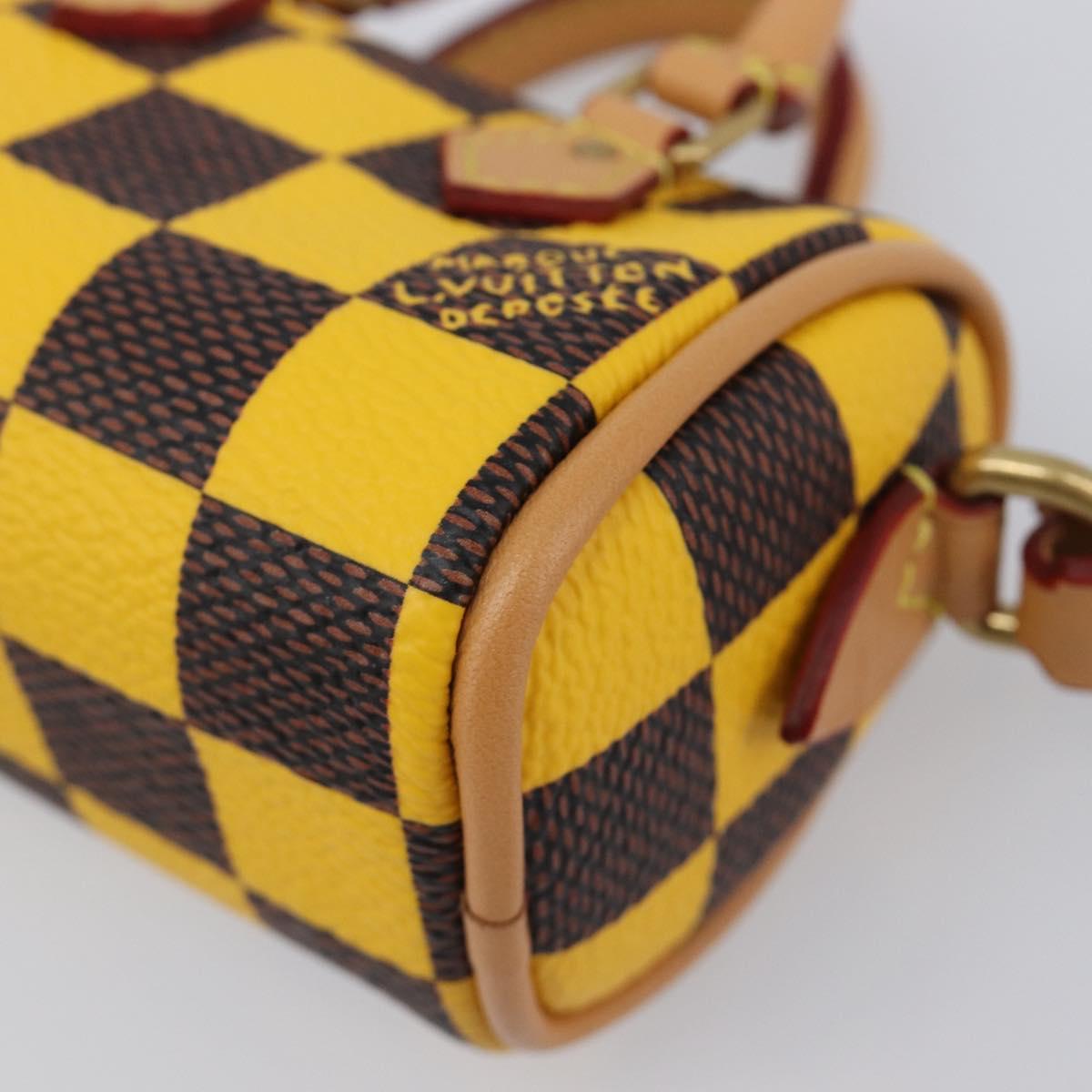 LOUIS VUITTON Damier Pop Mini Speedy Pouch M01694 LV Auth 202599SAM