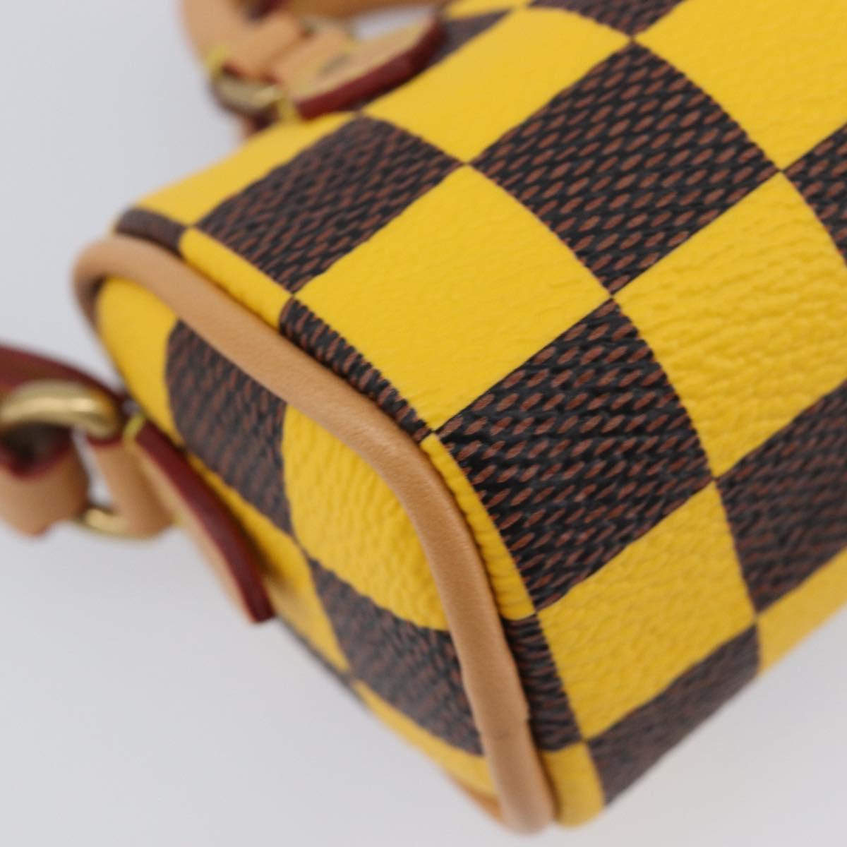 LOUIS VUITTON Damier Pop Mini Speedy Pouch M01694 LV Auth 202599SAM