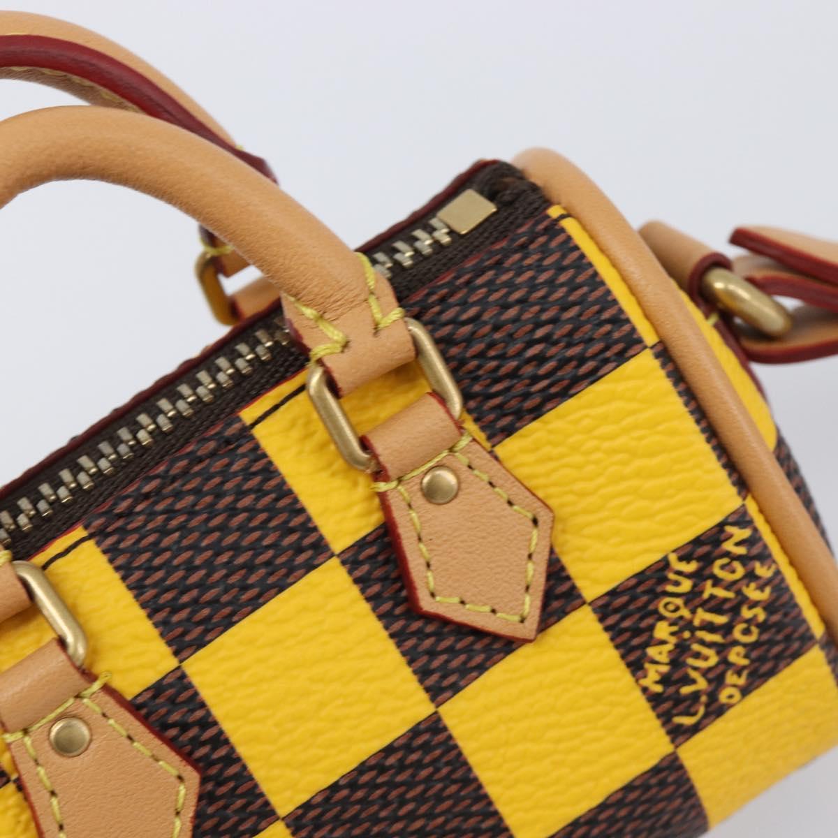 LOUIS VUITTON Damier Pop Mini Speedy Pouch M01694 LV Auth 202599SAM