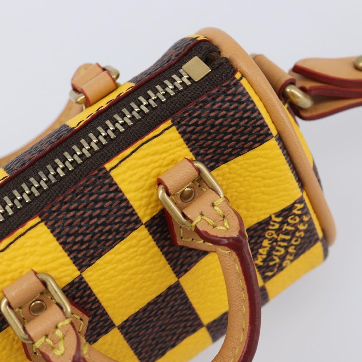 LOUIS VUITTON Damier Pop Mini Speedy Pouch M01694 LV Auth 202599SAM