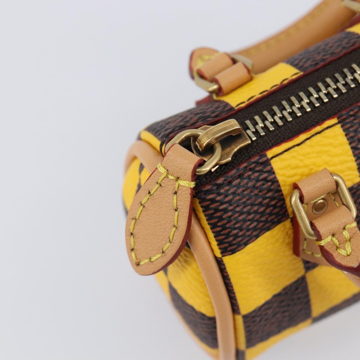 LOUIS VUITTON Damier Pop Mini Speedy Pouch M01694 LV Auth 202599SAM