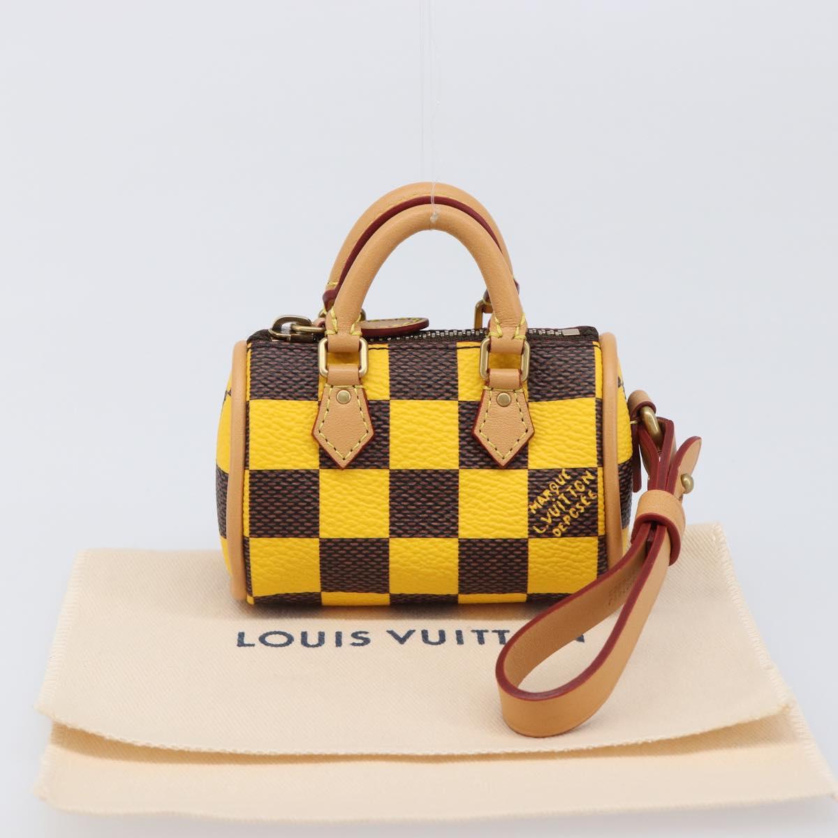 LOUIS VUITTON Damier Pop Mini Speedy Pouch M01694 LV Auth 202599SAM
