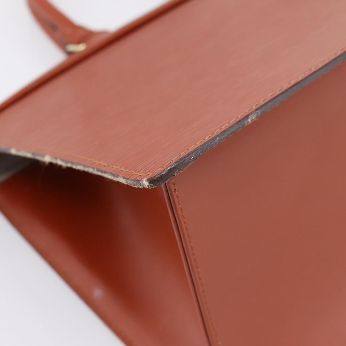 LOUIS VUITTON Epi Riviera Hand Bag Kenya Brown M48183 LV Auth 202601