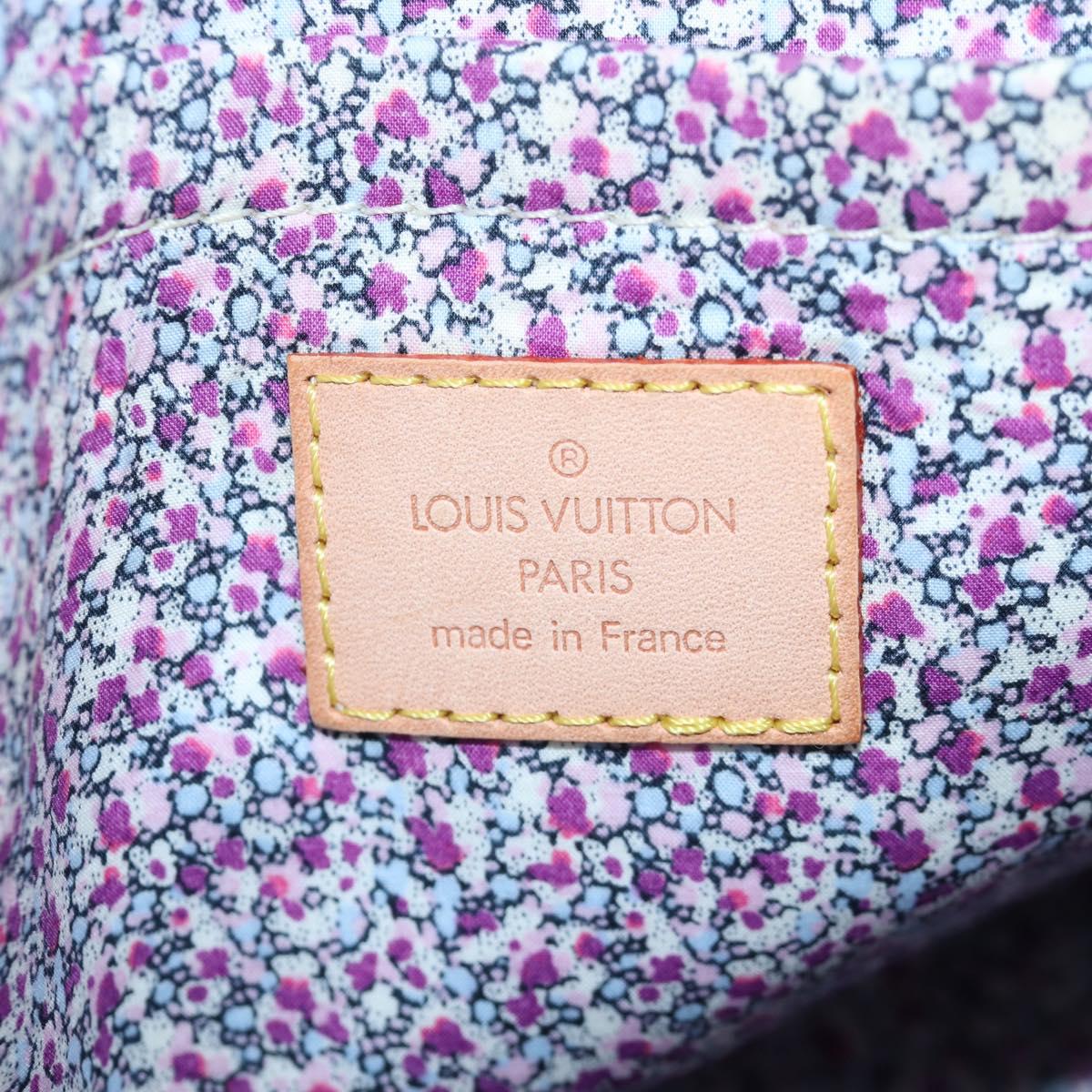 LOUIS VUITTON Monogram Denim Patchwork Speedy 30 Bag Blue M95380 Auth 202605SM