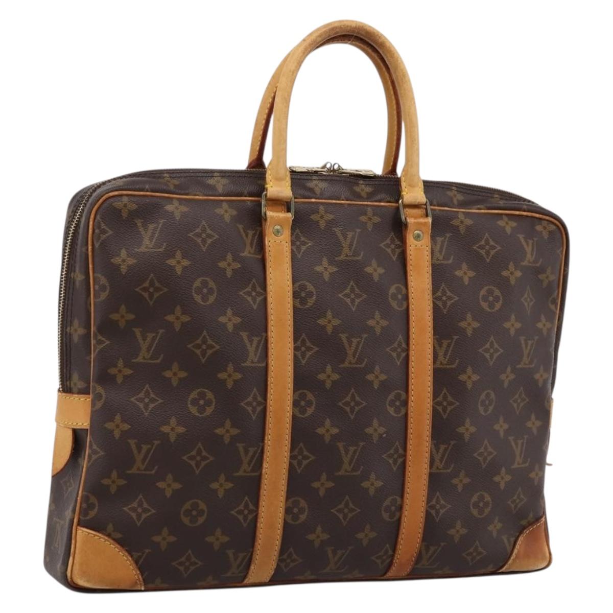 LOUIS VUITTON Monogram Porte Documents Voyage Business Bag M53361 LV Auth 202606