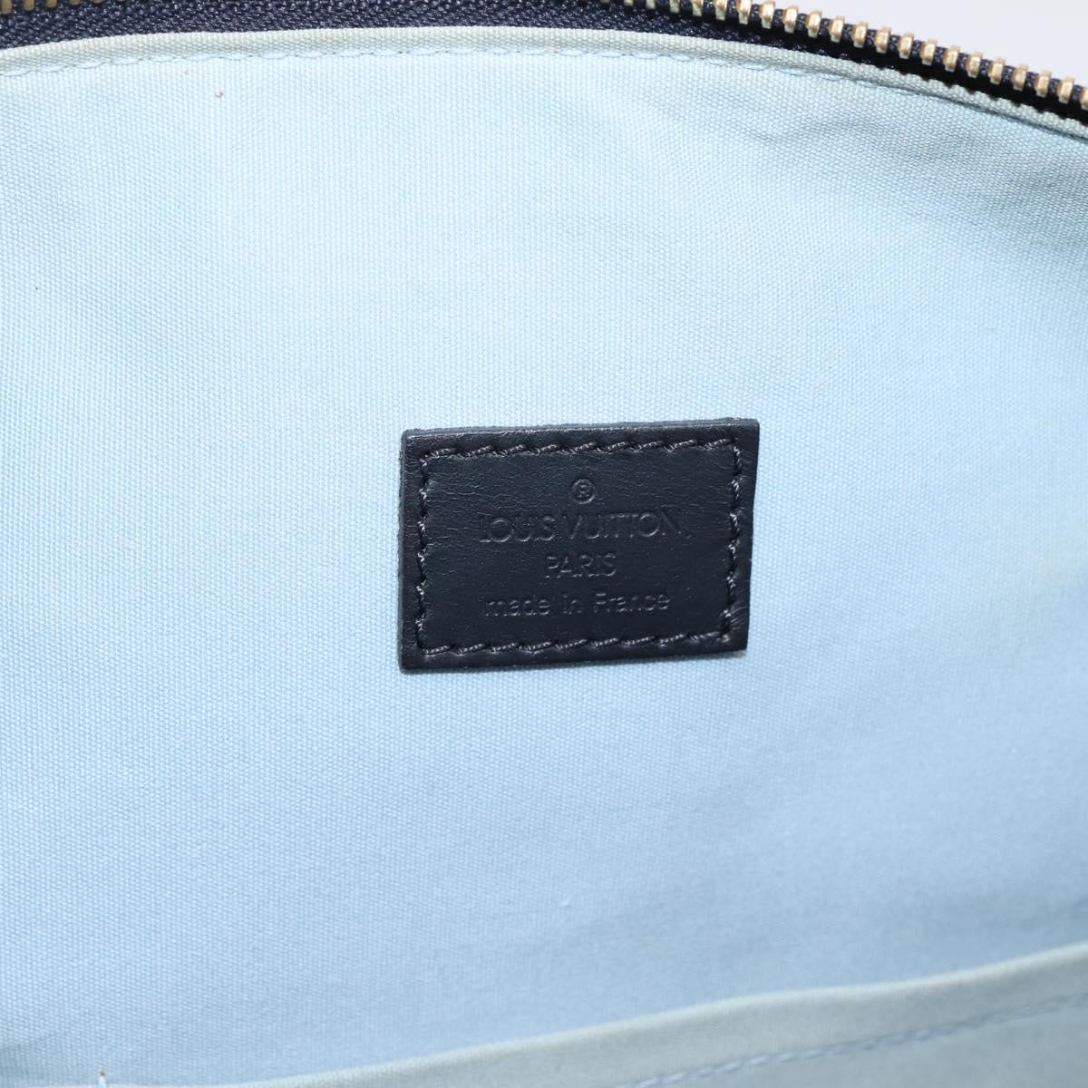 LOUIS VUITTON Monogram Mini Sac Mary Kate 48h Hand Bag Blue M42341 Auth 202608V