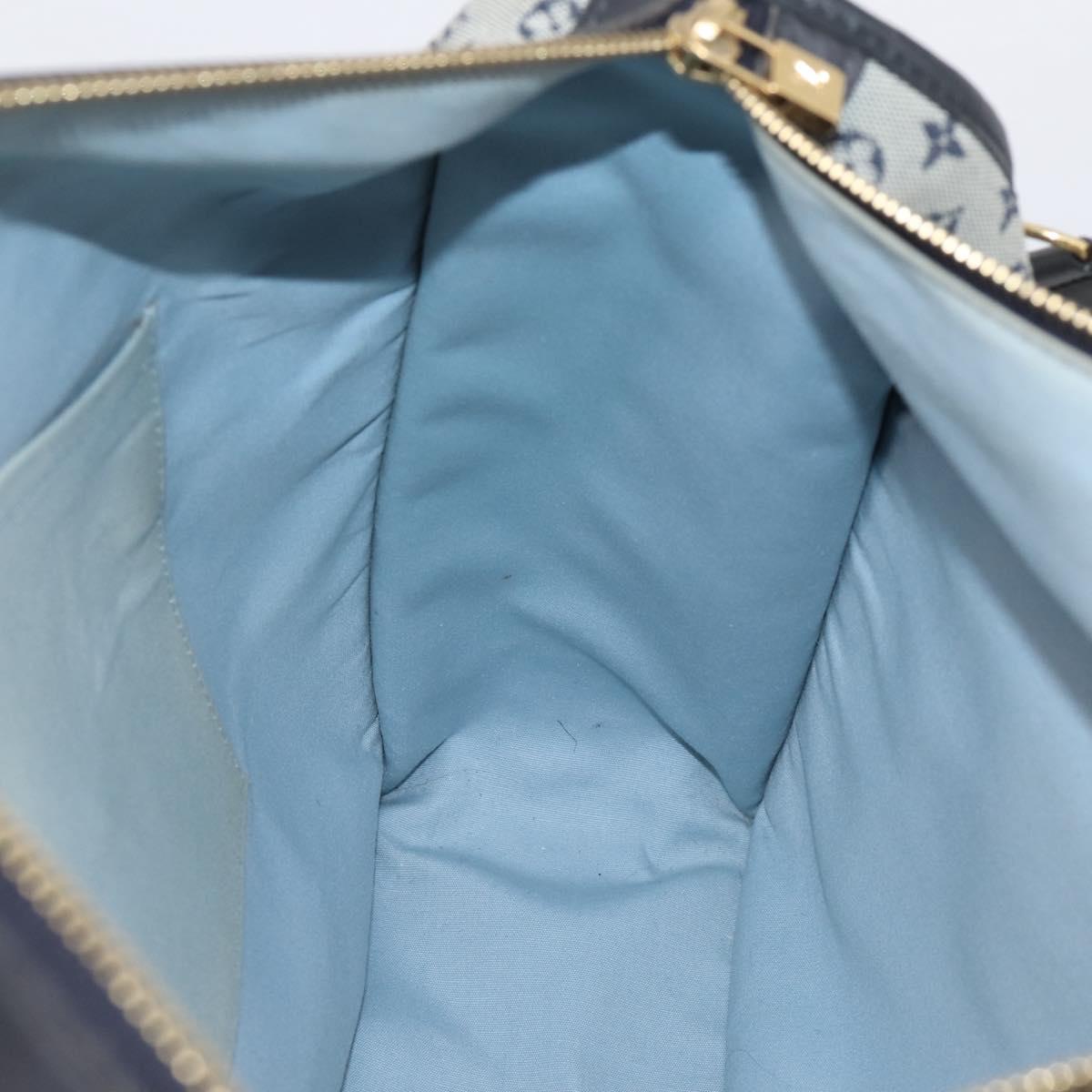 LOUIS VUITTON Monogram Mini Sac Mary Kate 48h Hand Bag Blue M42341 Auth 202608V