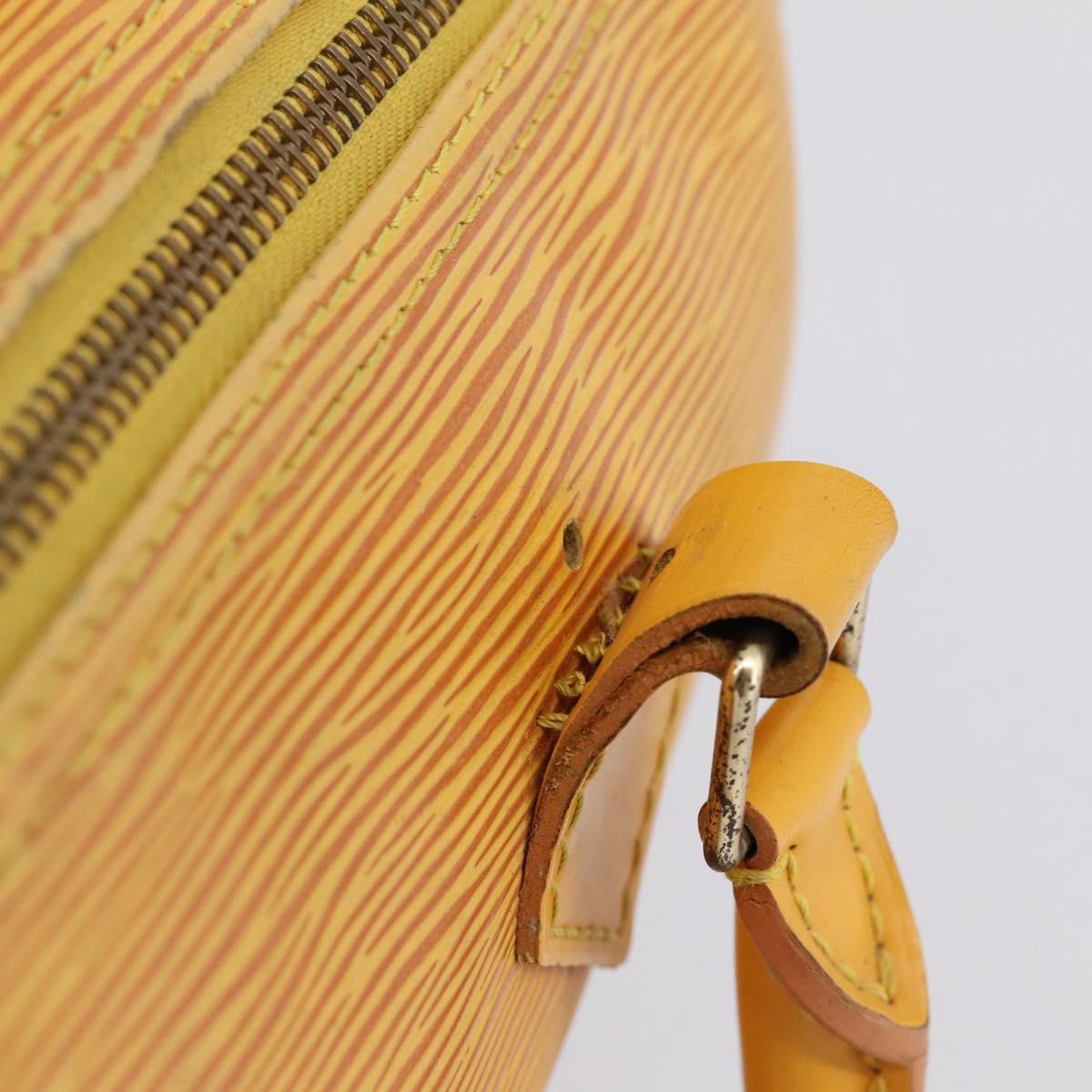 LOUIS VUITTON Epi Speedy 25 Hand Bag Tassili Yellow M43019 LV Auth 202610