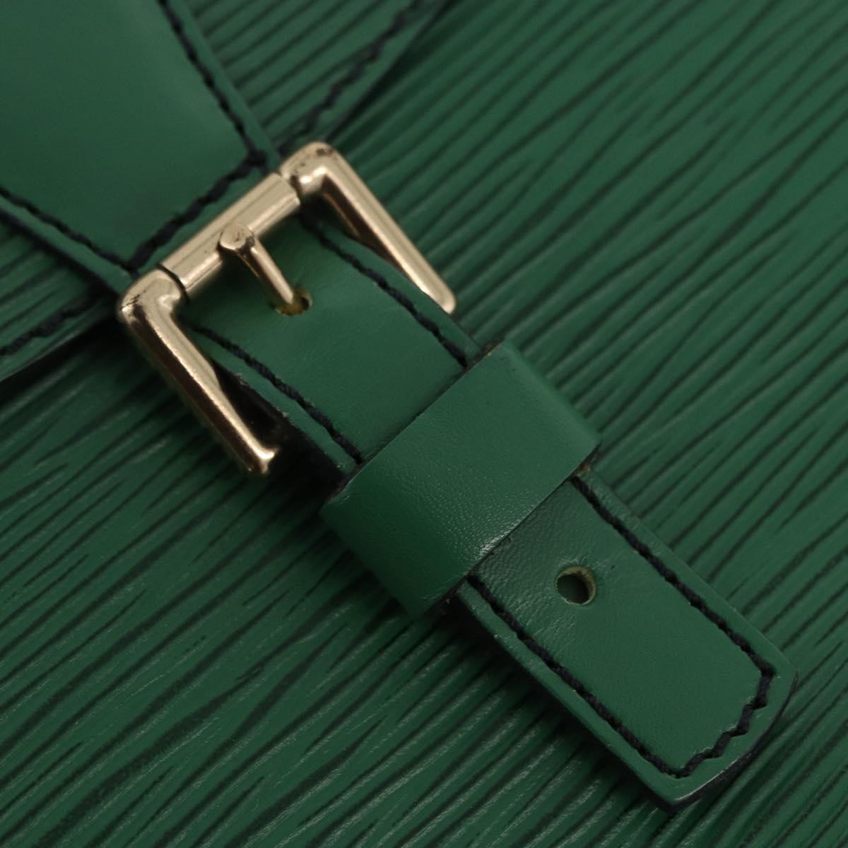 LOUIS VUITTON Epi Jeune Fille MM Shoulder Bag Green M52154 LV Auth 202611
