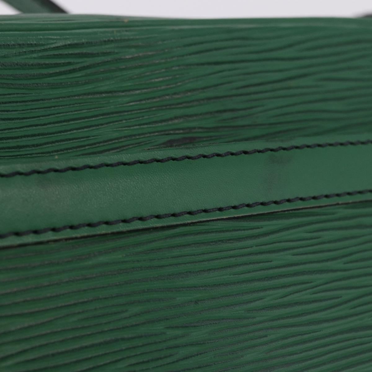 LOUIS VUITTON Epi Jeune Fille MM Shoulder Bag Green M52154 LV Auth 202611