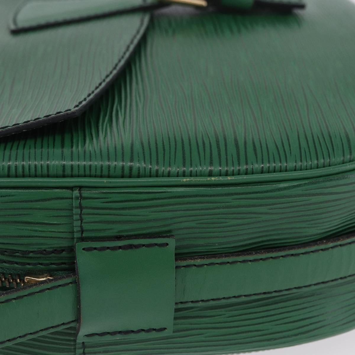 LOUIS VUITTON Epi Jeune Fille MM Shoulder Bag Green M52154 LV Auth 202611