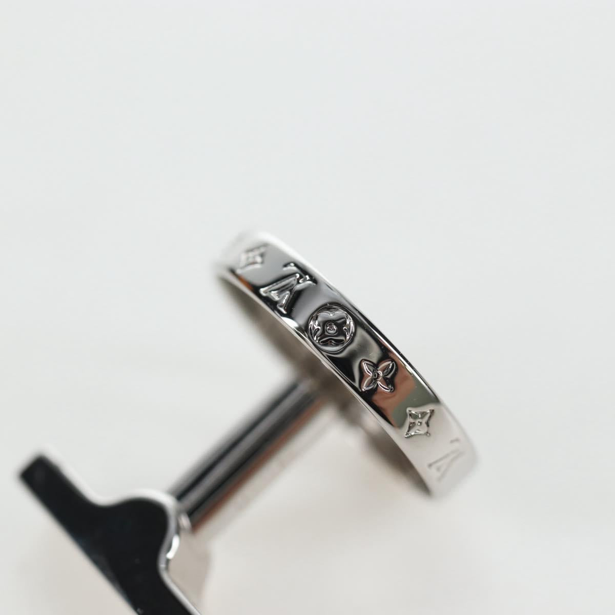 LOUIS VUITTON Damier Graphite Cufflinks LV Catch Cuffs M80188 LV Auth 202616V