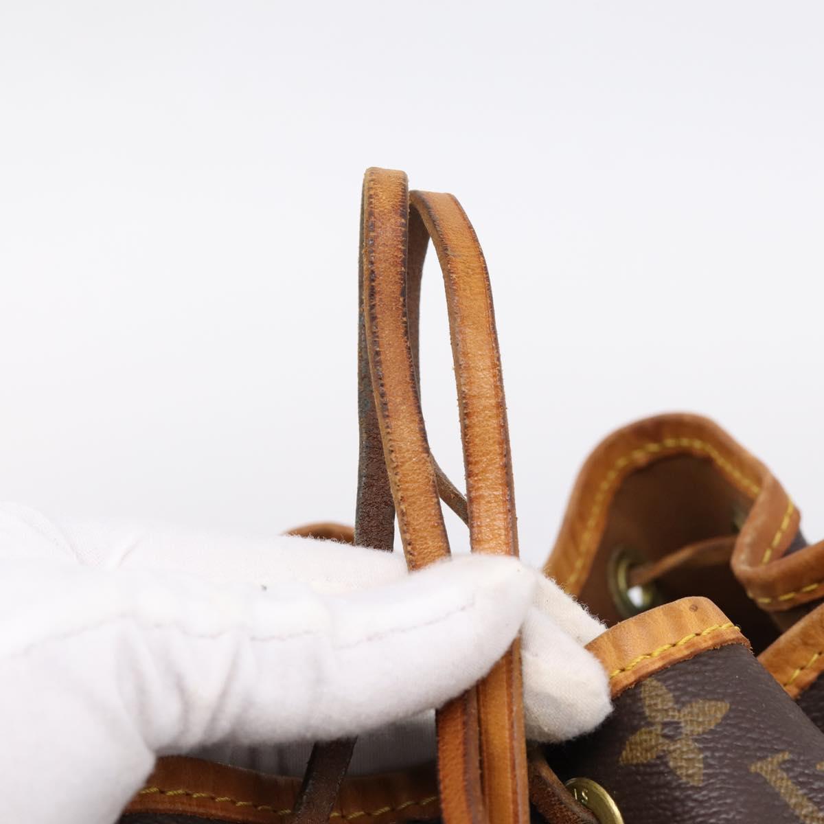 LOUIS VUITTON Monogram Petit Noe Shoulder Bag M42226 LV Auth 202618