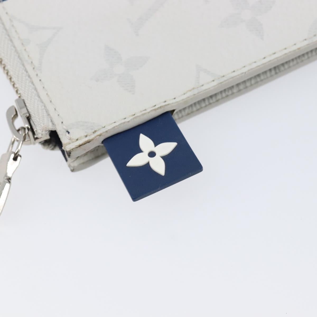 LOUIS VUITTON Monogram White Pochette Jules PM Bag White M61745 LV Auth 202622V