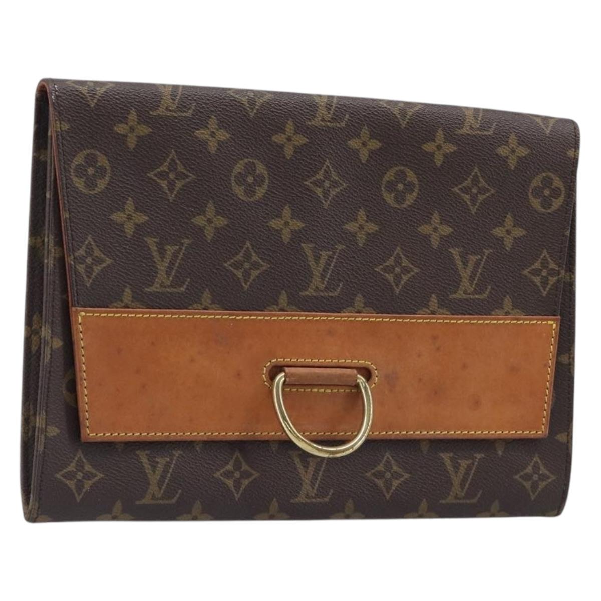 LOUIS VUITTON Monogram Pochette Jena Clutch Bag M51808 LV Auth 202623