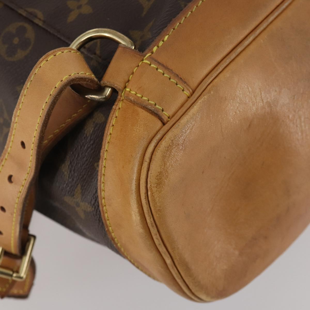 LOUIS VUITTON Monogram Montsouris GM Backpack M51135 LV Auth 202631