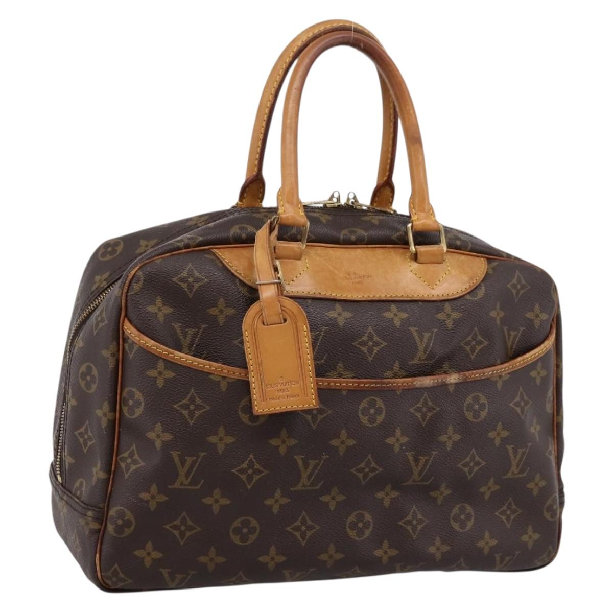 LOUIS VUITTON Monogram Deauville Hand Bag M47270 LV Auth 202632