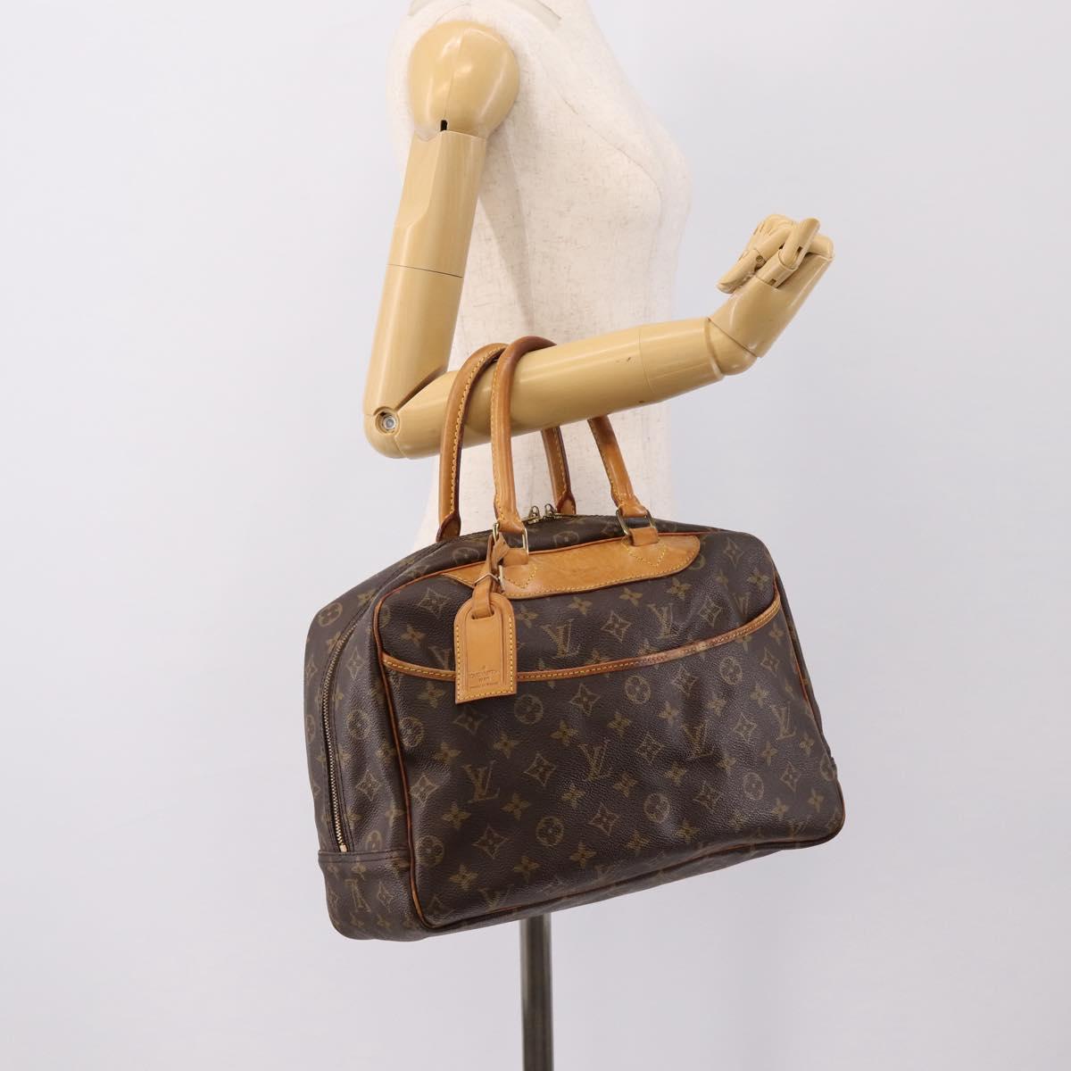 LOUIS VUITTON Monogram Deauville Hand Bag M47270 LV Auth 202632