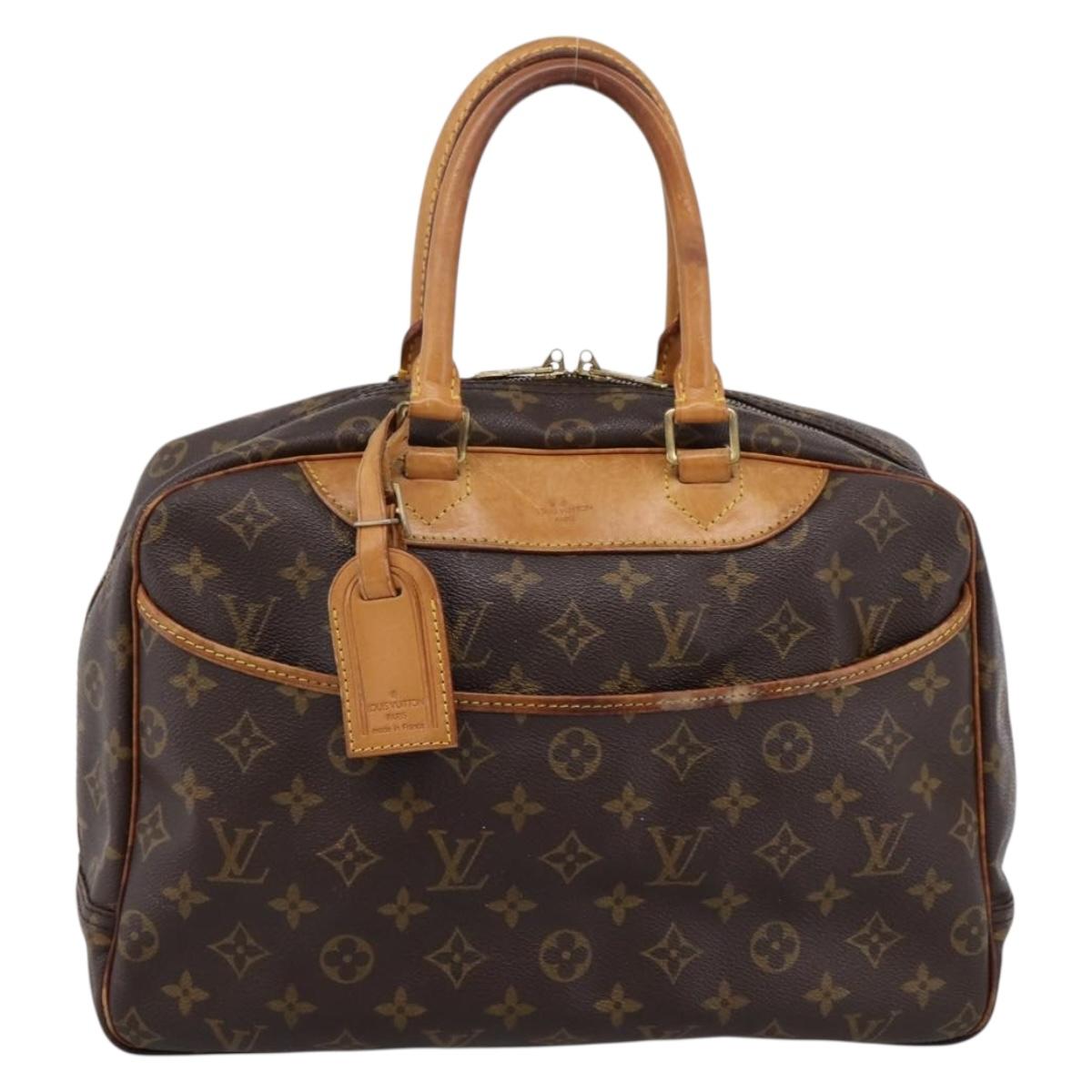 LOUIS VUITTON Monogram Deauville Hand Bag M47270 LV Auth 202632