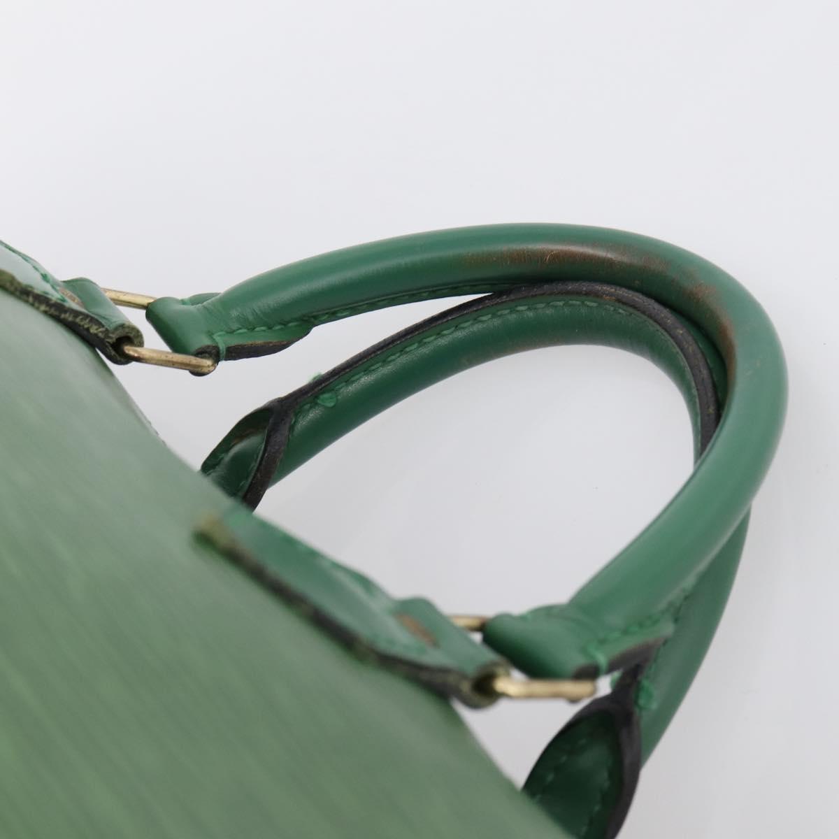 LOUIS VUITTON Epi Speedy 30 Hand Bag Borneo Green M43004 LV Auth 202634