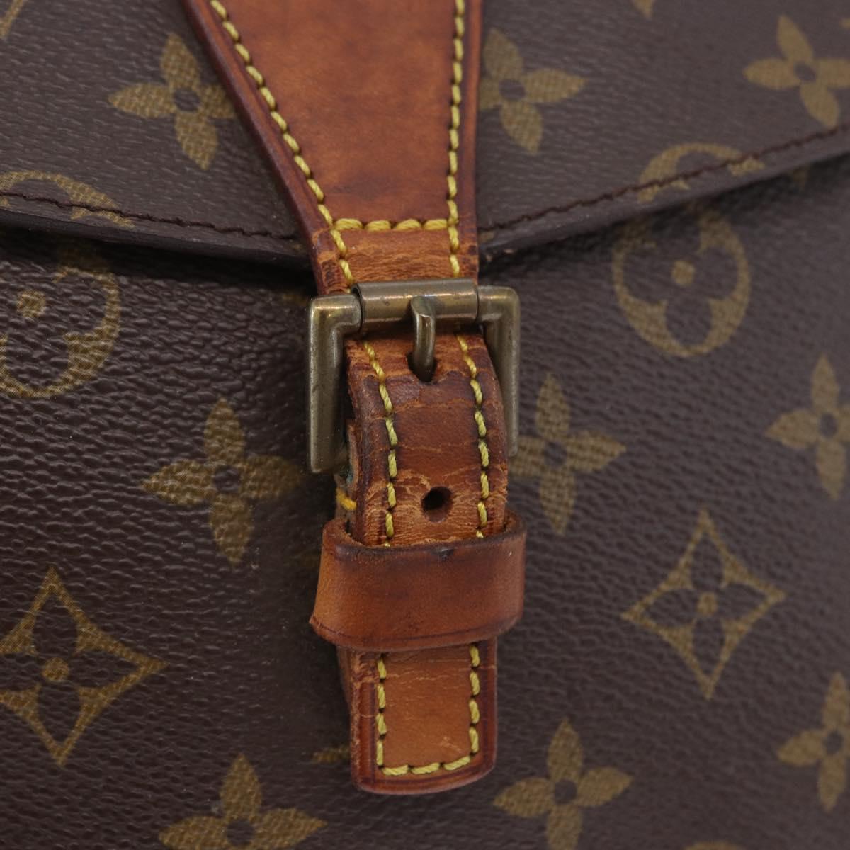 LOUIS VUITTON Monogram Jeune Fille GM Shoulder Bag M51225 LV Auth 202637