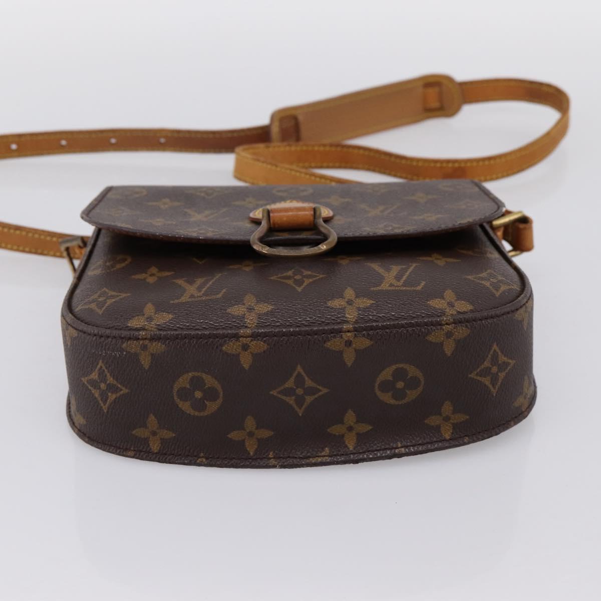 LOUIS VUITTON Monogram Saint Cloud MM Shoulder Bag M51243 LV Auth 202638