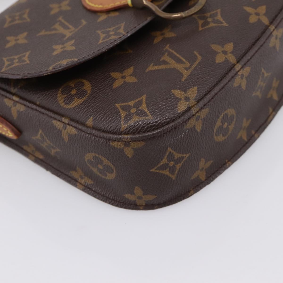 LOUIS VUITTON Monogram Saint Cloud MM Shoulder Bag M51243 LV Auth 202638
