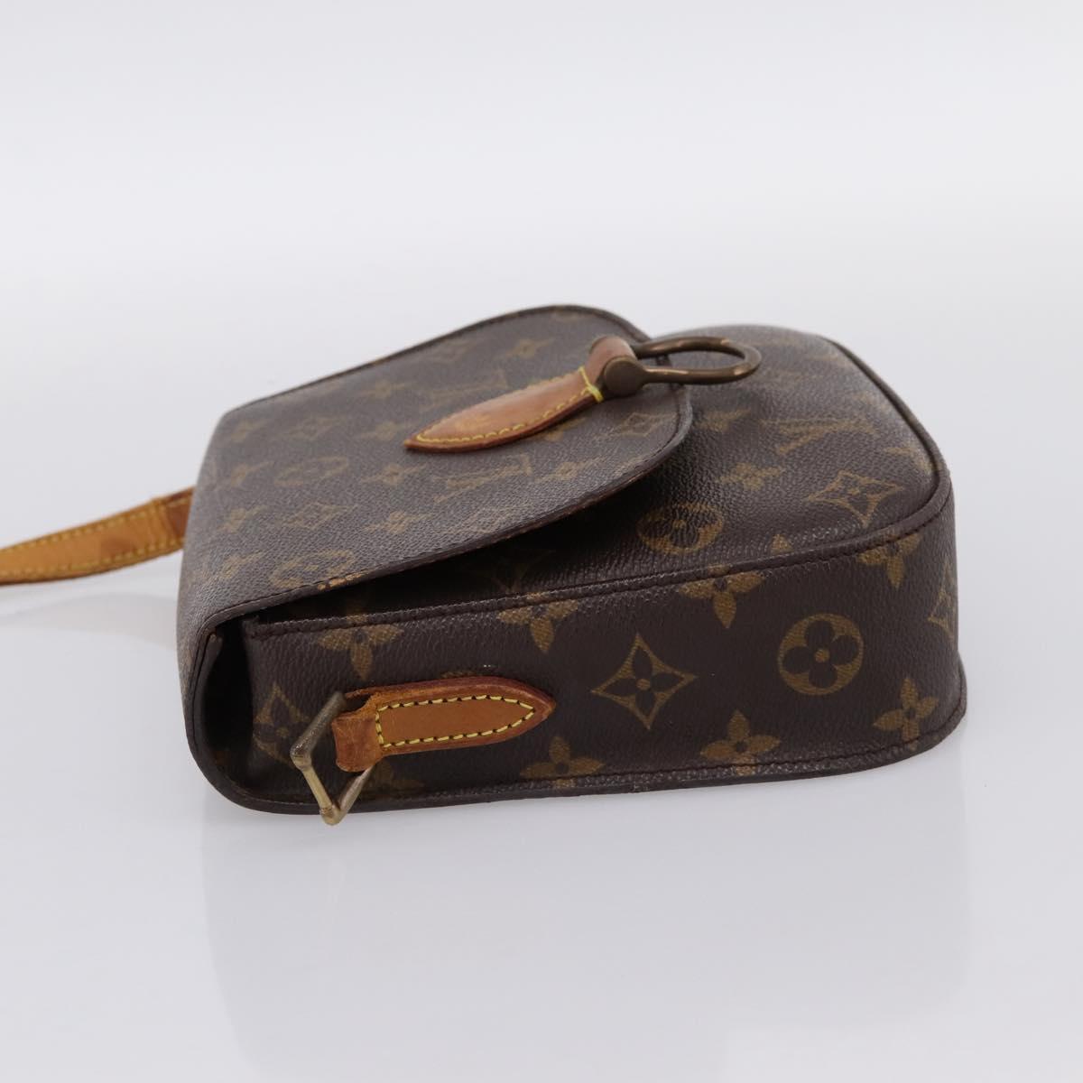 LOUIS VUITTON Monogram Saint Cloud MM Shoulder Bag M51243 LV Auth 202638