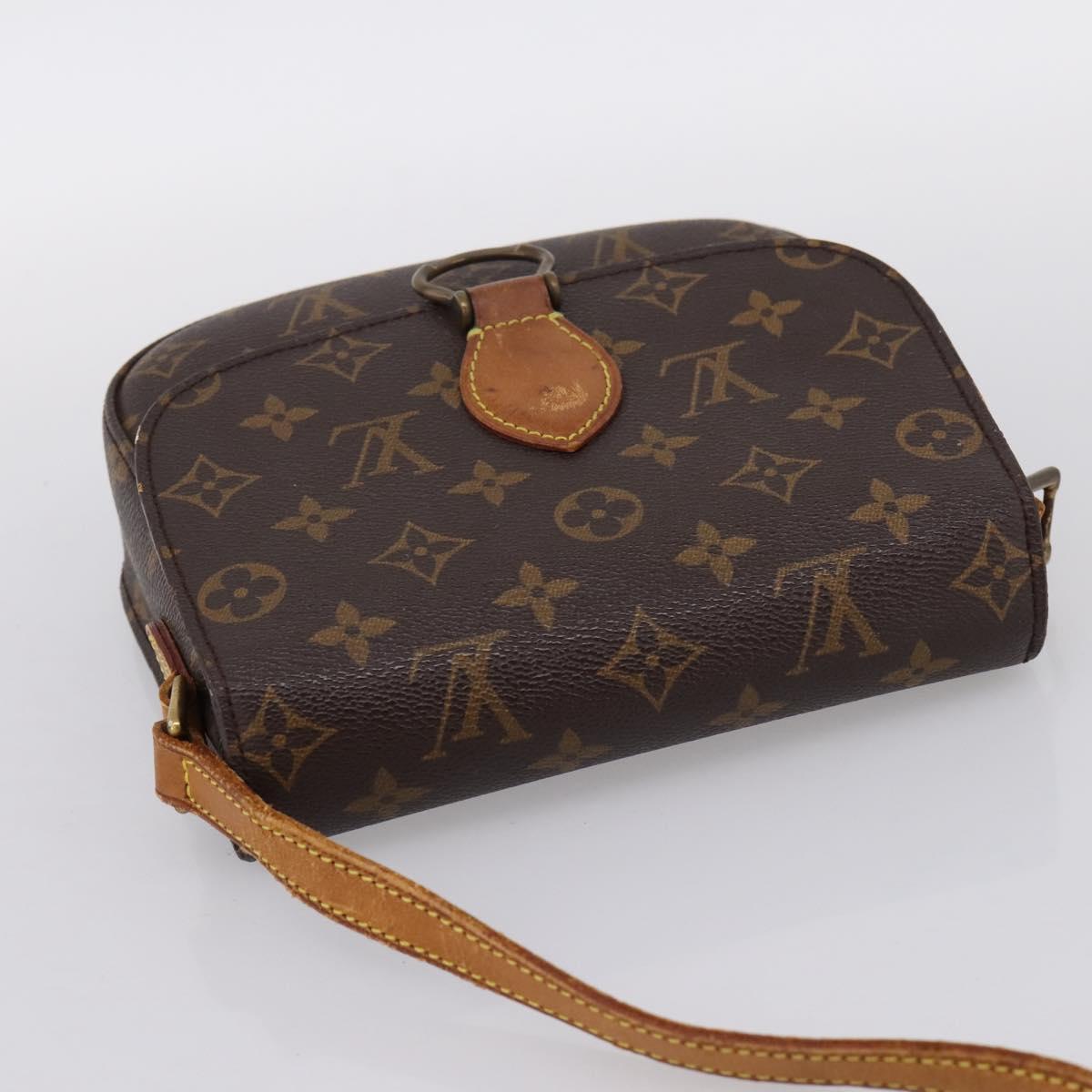 LOUIS VUITTON Monogram Saint Cloud MM Shoulder Bag M51243 LV Auth 202638