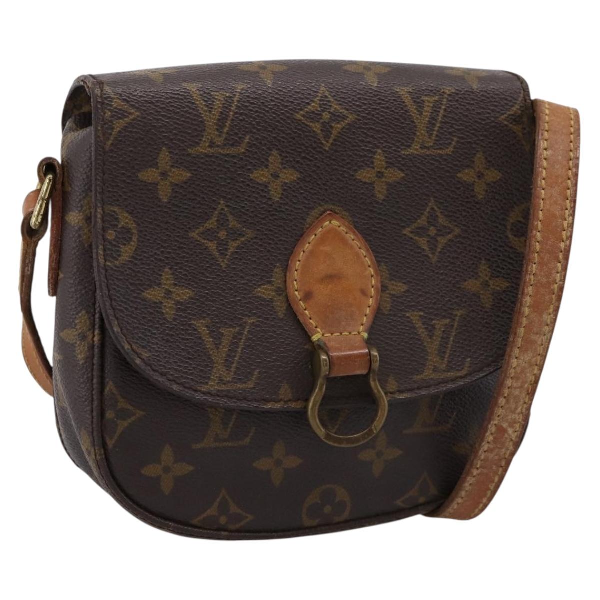 LOUIS VUITTON Monogram Saint Cloud PM Shoulder Bag M51244 LV Auth 202639
