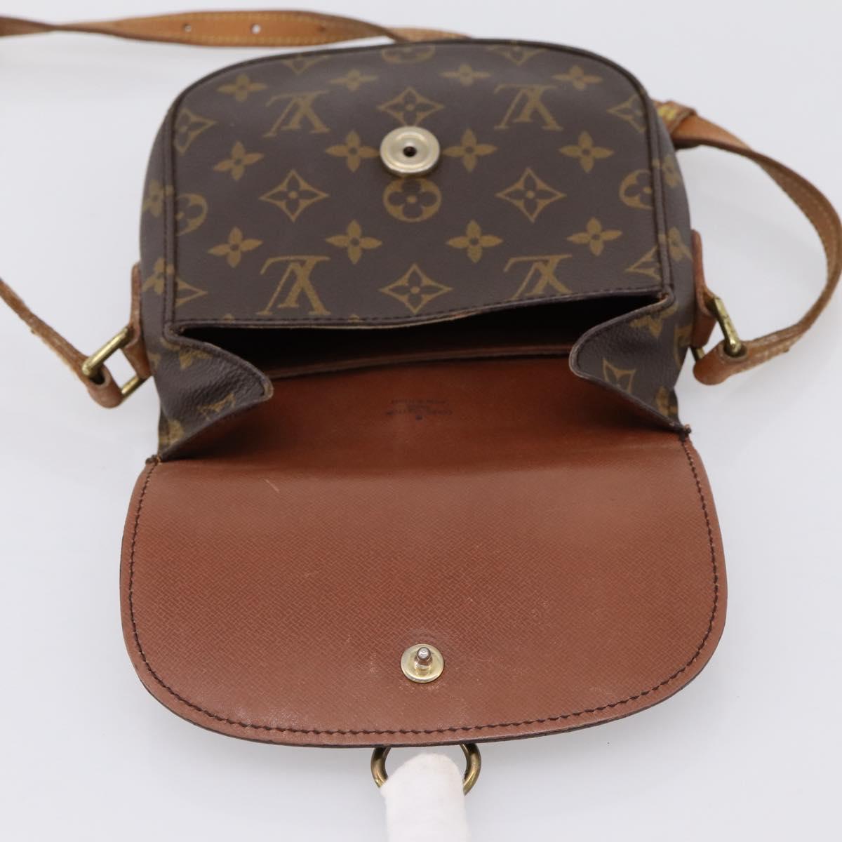 LOUIS VUITTON Monogram Saint Cloud PM Shoulder Bag M51244 LV Auth 202639