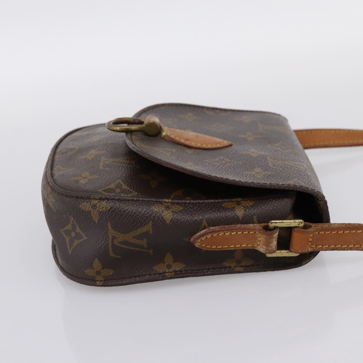 LOUIS VUITTON Monogram Saint Cloud PM Shoulder Bag M51244 LV Auth 202639