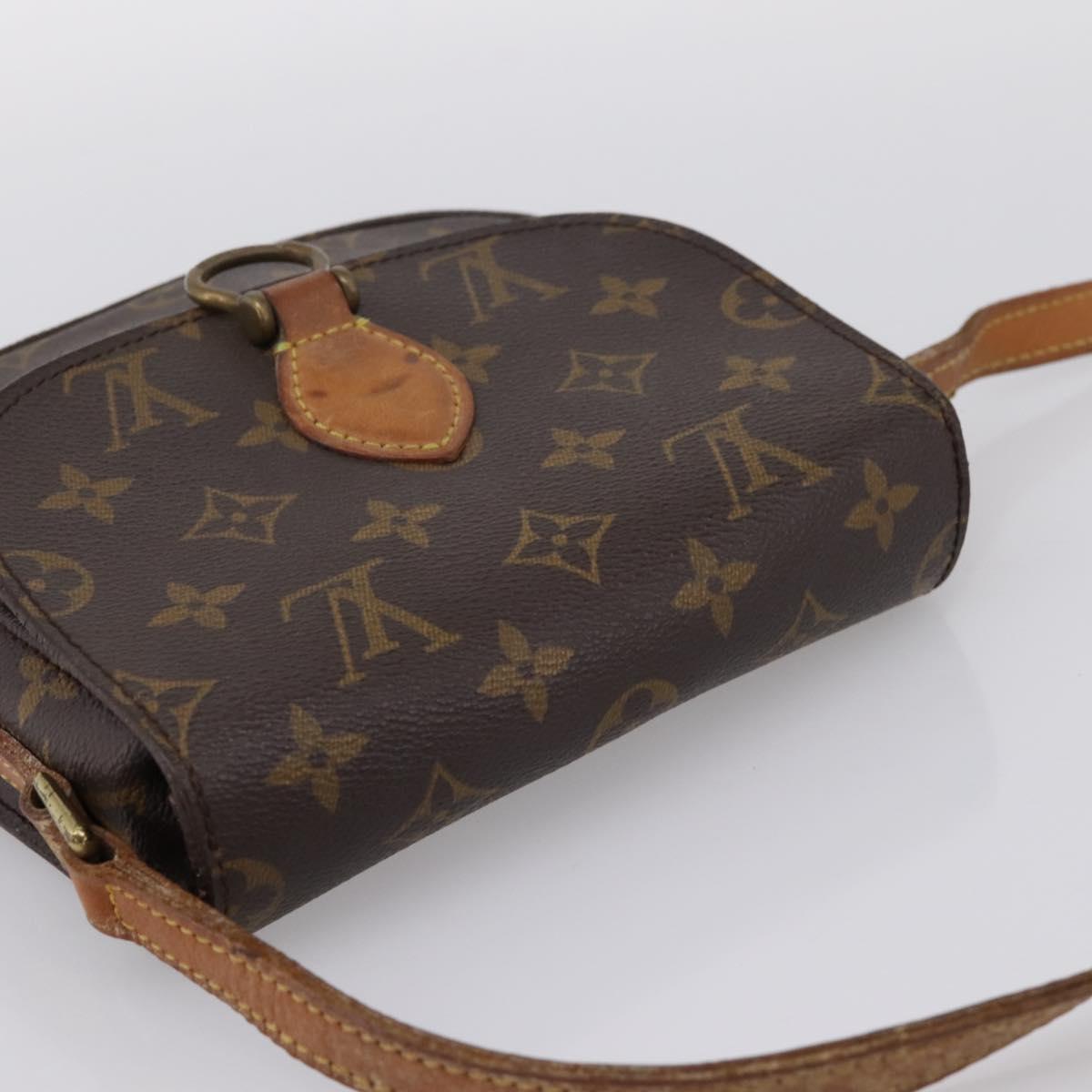 LOUIS VUITTON Monogram Saint Cloud PM Shoulder Bag M51244 LV Auth 202639