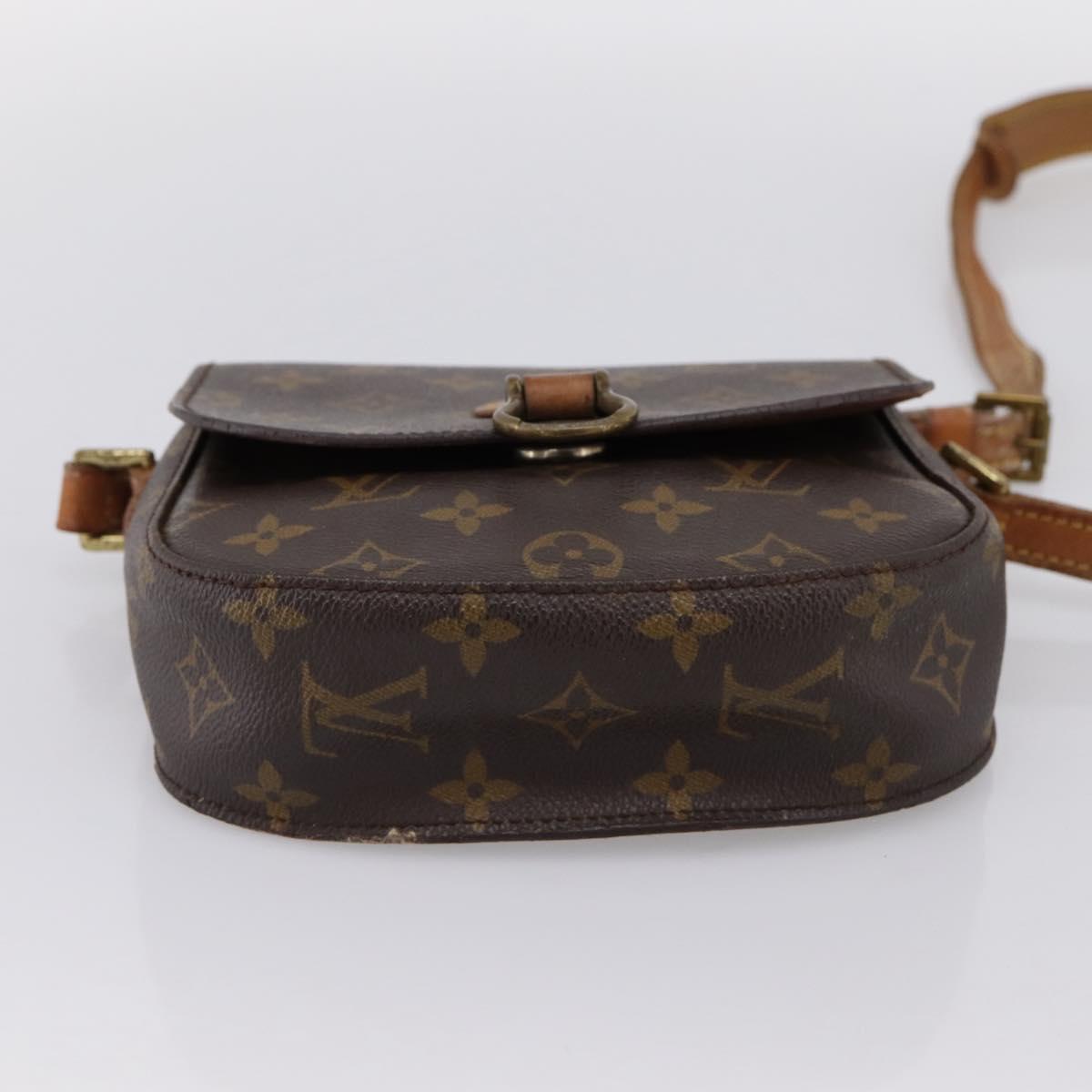 LOUIS VUITTON Monogram Saint Cloud PM Shoulder Bag M51244 LV Auth 202639