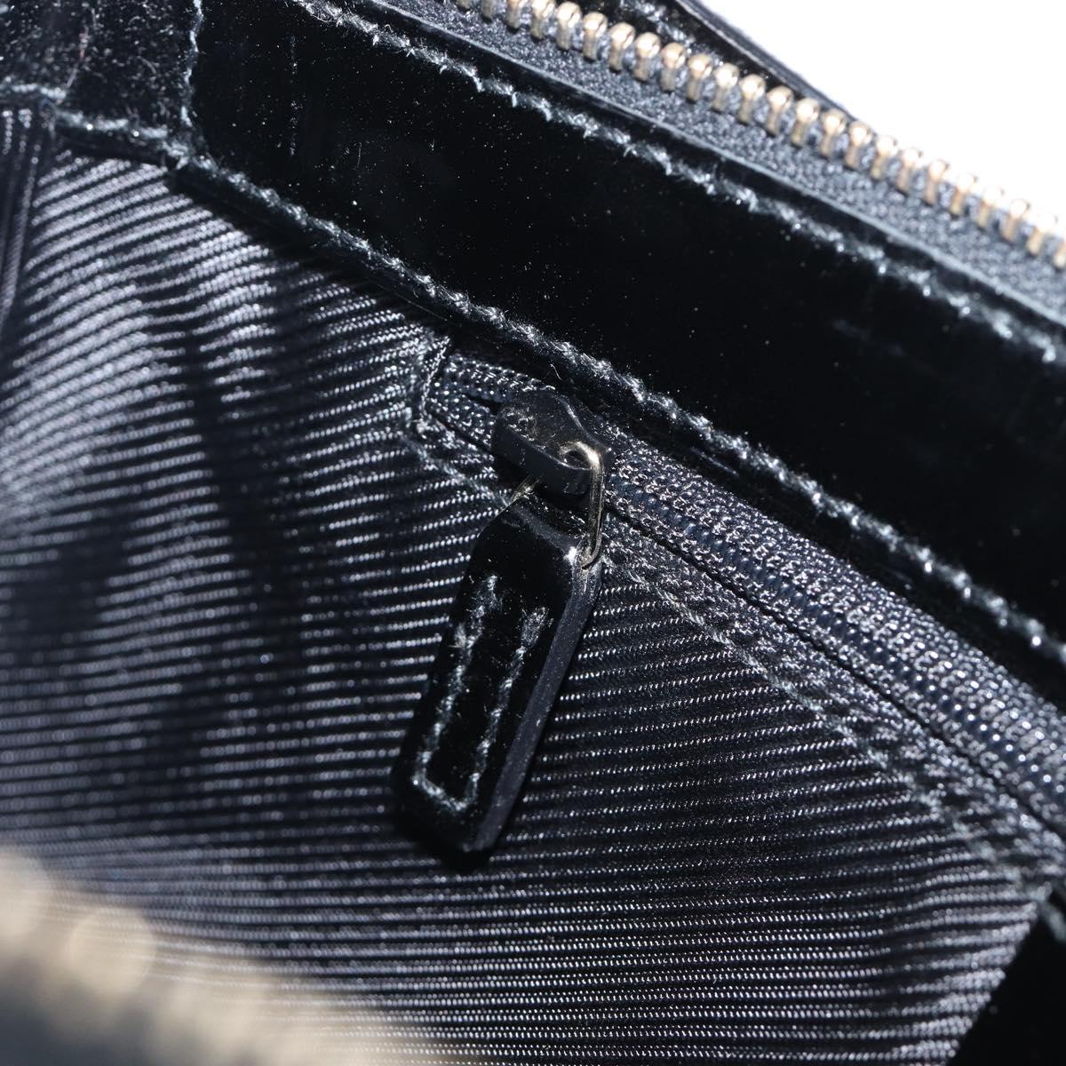 GUCCI GG Canvas Shoulder Bag Black Gold 001 4152 2684 Auth 202652V