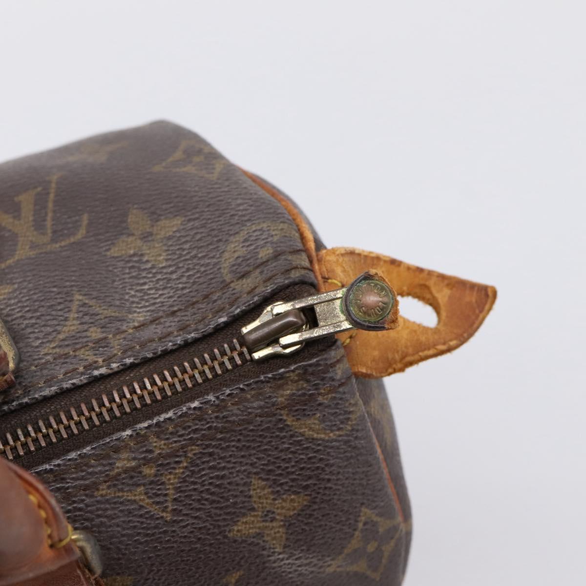 LOUIS VUITTON Monogram Speedy 25 Hand Bag M41528 LV Auth 202656